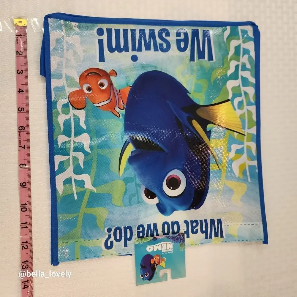 Disney Finding Nemo Dory Tote Bag New With Tags